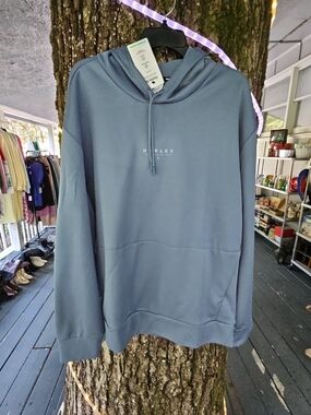 Hurley Men's Slate Blue Pullover Hoodie Medium
